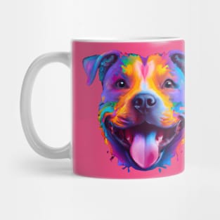 Staffordshire Bull Terrier Happy Dog Mug